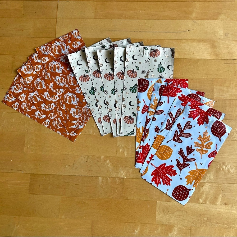 15 Count - Variety Pack of 6x9 Polymailers (FALL) - Picture 2 of 16